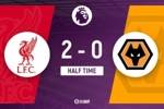 半场-利物浦2-0狼队 维尔茨首球赫拉芬贝赫破门埃基蒂克中柱+助攻